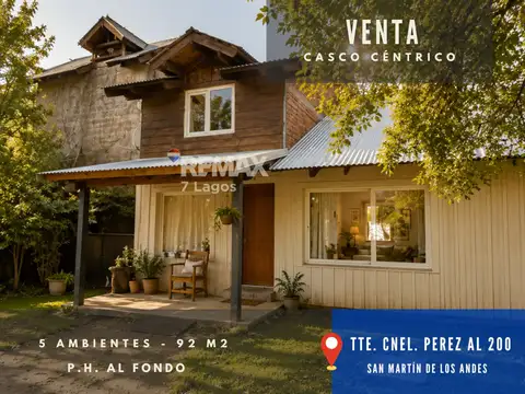 CASA PH EN VENTA - CENTRO SAN MARTÍN DE LOS ANDES