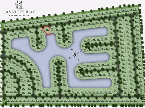 Las Victorias, Barrio Privado. Ruta 52 km 9,5