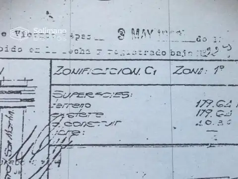 Terreno en Venta de 180,0 m2