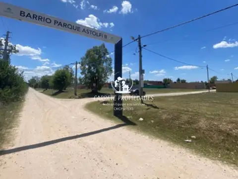 Terreno en Venta 8  mts Fondo