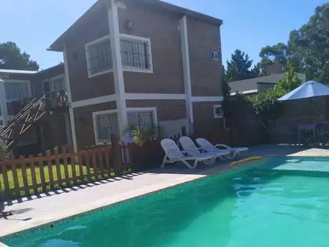 Cabañas y fondo de comercio en venta en la Lucila del Mar - PERMUTA