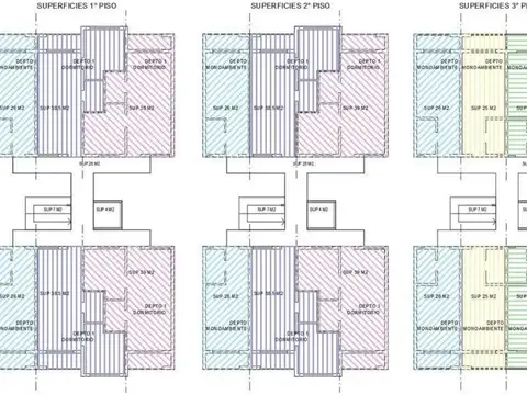 Departamento Monoambiente con 1 baño
