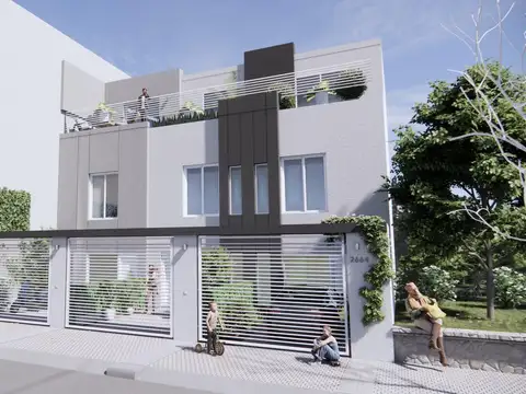 Triplex 4 ambientes a estrenar 