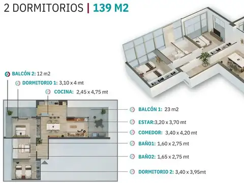 Departamento en Venta en Parana, USD 390.360