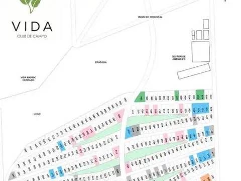 Terreno en Venta en Vida Club De Campo, USD 145.000