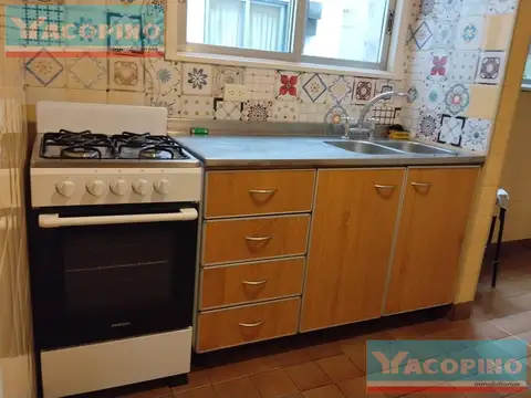 Departamento 2 ambientes con 1 baño