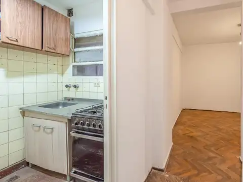 Departamento 2 ambientes con 1 baño