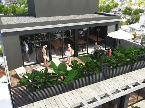 Departamento Monoambiente con 1 baño