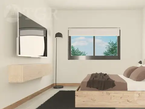 Departamento dos ambientes en pozo