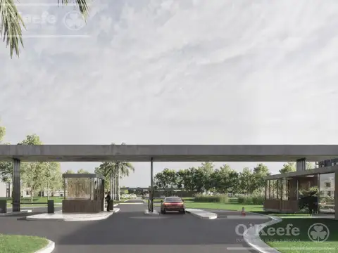 Terreno en venta en el barrio cerrado Lagoon Hudson con fondo al canal de agua