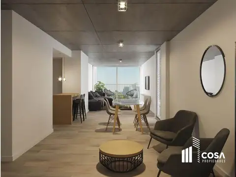 Departamento 4 ambientes con 2 baños