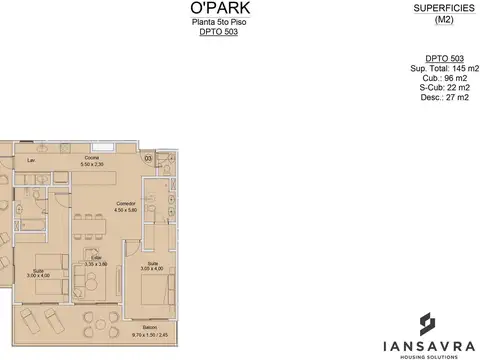 Venta 3Amb  en O´Higgins 3320
