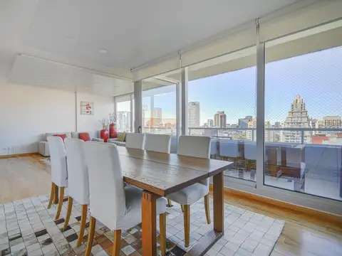 Alquiler Departamento 6 ambientes. 2 cocheras. Torre full amenities Belgrano