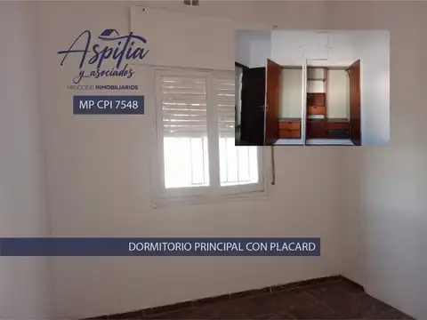 ALQUILER Casa 3 dormitorios y patio en Empalme - Cordoba
