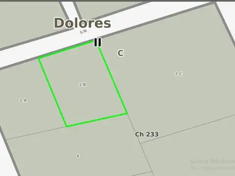 Terreno en Venta en Dolores, USD 30.000