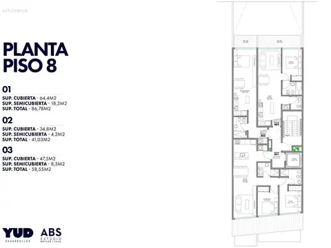 Monoambiente en venta en Palermo Chico