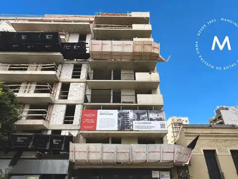Departamento en venta de 3 ambientes con balcón al frente