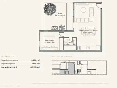 Departamento en Venta al Este