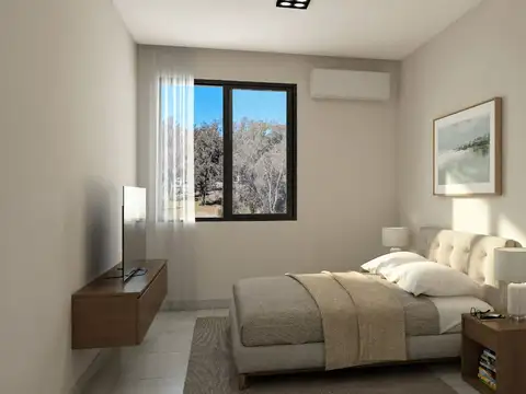 Departamento 2 ambientes con 1 baño