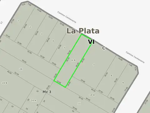 Terreno en Venta en City Bell, USD 160.000