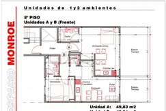 Venta deptos 1 2 y 3 amb +Local Coch pisc aménit Av. Monroe  - Foto 11