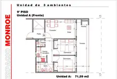 Venta deptos 1 2 y 3 amb +Local Coch pisc aménit Av. Monroe  - Foto 12