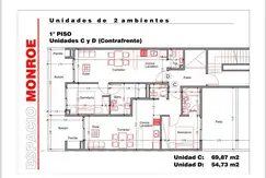 Venta deptos 1 2 y 3 amb +Local Coch pisc aménit Av. Monroe  - Foto 13
