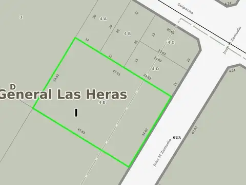 Terreno Lote  en Venta en General Las Heras, Resto de la Provincia, Buenos Aires
