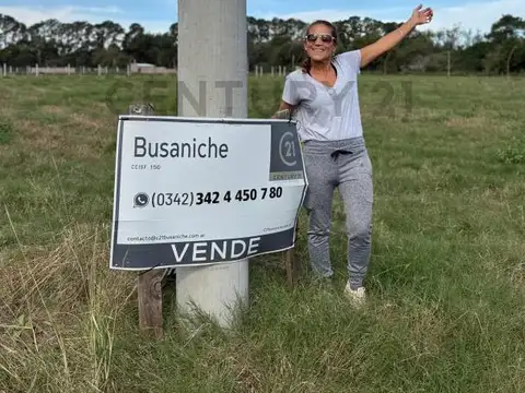 Terreno en Venta 20  mts Frente