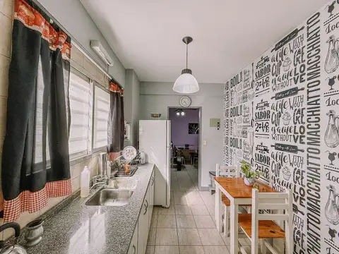 Departamento 3 ambientes con 1 baño