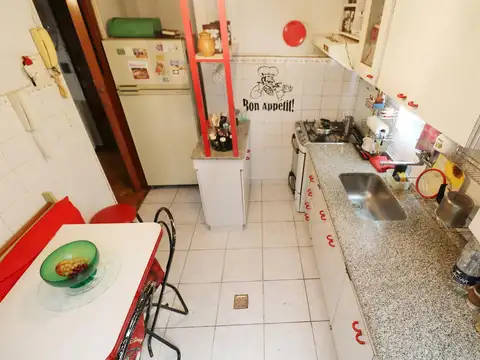 Departamento 2 ambientes con 1 baño