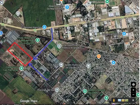 VENTA EN BLOCK O POR MITAD - Fracción de tierra de 12 ha. , en 2 lotes de 6 hs. c/u linderos al Waterland