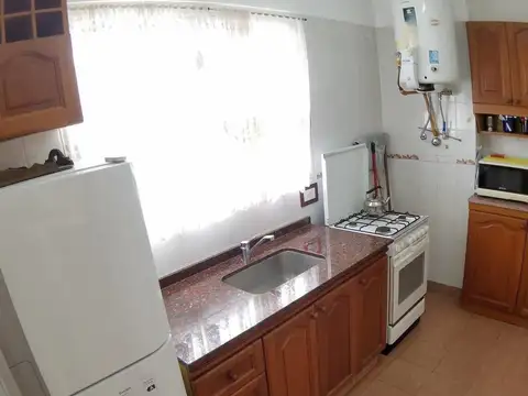 Departamento 2 ambientes con 2 baños
