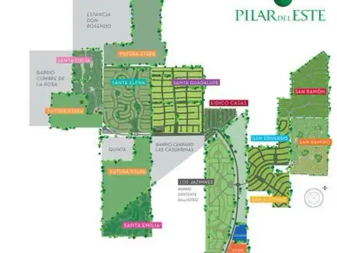 Terreno en Venta en Pilar del Este - Santa Lucia, USD 51.800