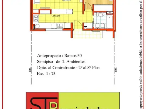Departamento en Venta al Norte