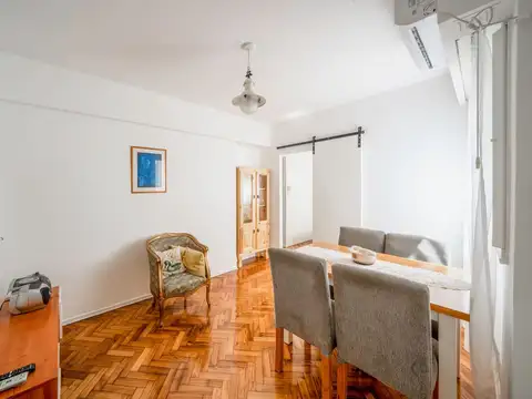 Dos ambientes amoblado en alquiler temporario en Caballito