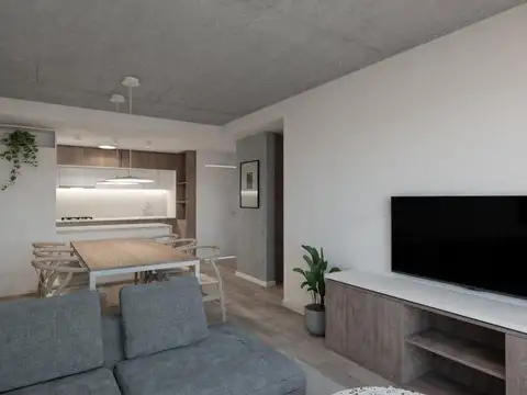 Departamento Monoambiente con 1 baño