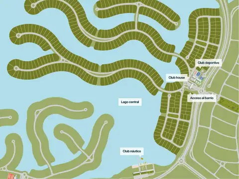 LOTE AL AGUA 1000 M2 - BARRIO ORRILLAS PUERTOS DEL LAGO- ESCOBAR