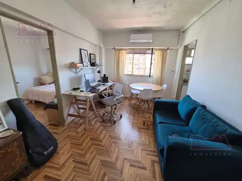 Departamento 2 ambientes con 1 baño