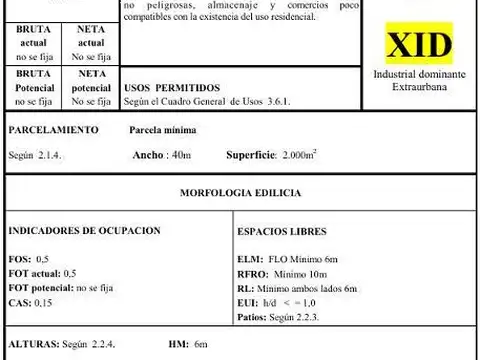 Terreno en Venta de 54000,0 m2