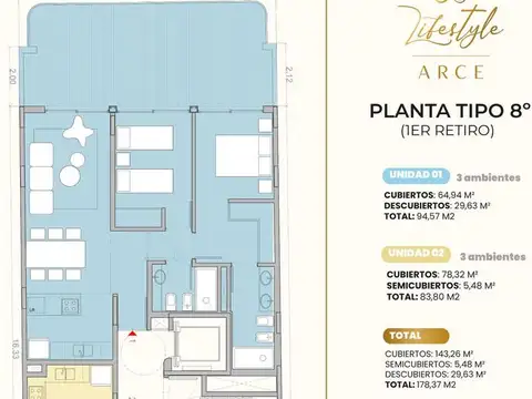 PREVENTA EN POZO 2 AMBIENTES PREMIUM - LAS CAÑITAS - POSESION DICIEMBRE 2029