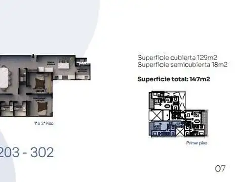 Departamento 4 ambientes con 2 baños