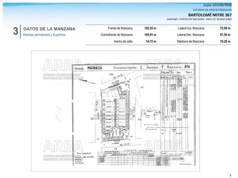 Terreno en Venta en Ramos Mejia, USD 450.000