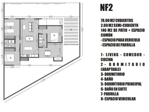 Casa en Venta con 1 cochera