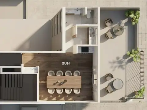 Departamento en Venta Apto profesional