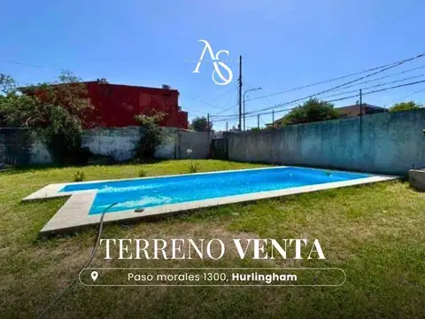 Terreno con quincho y pileta