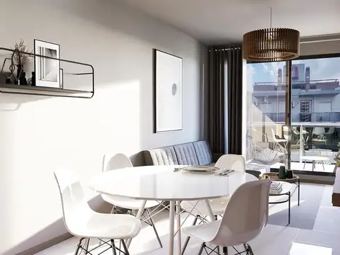 Departamento 3 ambientes con 2 baños