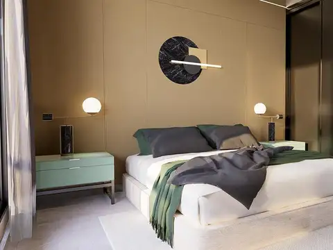 Departamento de dos dormitorios con terraza exclusiva en Abasto