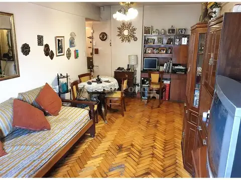 Departamento 2 ambientes con 1 baño
