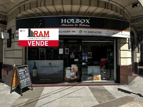 Local de bebidas en excelente esquina. Caba